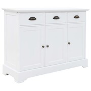 vidaXL Komoda 3-drzwiowa, MDF i drewno sosnowe, 105 x 35 x 77,5 cm vidaXL 245754