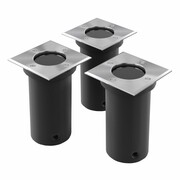 vidaXL Lampy gruntowe, 3 szt. vidaXL 40394