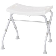 RIDDER Składany stołek prysznicowy, biały, do 150 kg, A0050301 RIDDER A0050301