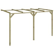 vidaXL Pergola przyścienna, 2 x 4 x 2,2 m, drewno FSC vidaXL 41710