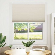 vidaXL Roleta plisowana, kremowa (100x125cm). vidaXL 240642