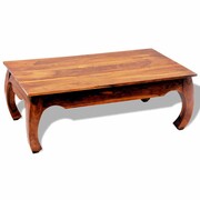 vidaXL Stolik kawowy z litego drewna sheesham, wysokość 40 cm vidaXL 242442
