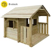 vidaXL Domek dla dzieci z 3 oknami, 204x204x184 cm, drewniany vidaXL 272482