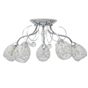 vidaXL Lampa sufitowa na 5 żarówek G9 200 W vidaXL 50501