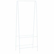 vidaXL Wieszak na ubrania, 59 x 35 x 150 cm, biały vidaXL 246725