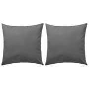 vidaXL Poduszki na zewnątrz, 2 szt., 60 x 60 cm, szare vidaXL 44831