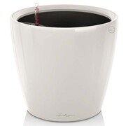 LECHUZA Donica Classico 35 LS ALL-IN-ONE, biała, wysoki połysk, 16060 LECHUZA 16060