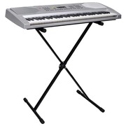 vidaXL Zestaw Keyboard elektryczny 61 klawiszy+statyw na nuty+statyw vidaXL 271698