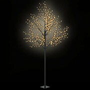 vidaXL Kwitnące drzewko świąteczne, IP44, 300 cm, ciepłe białe LED vidaXL 50687