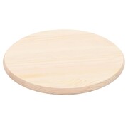 vidaXL Blat stołu, naturalne drewno sosnowe, okrągły, 28 mm, 50 cm vidaXL 247192
