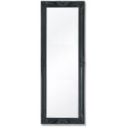 vidaXL Lustro ścienne w stylu barokowym, 140x50 cm, czarne vidaXL 243690
