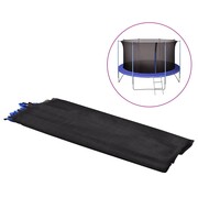 vidaXL Siatka do okrągłej trampoliny 3,96 m, PE, czarna vidaXL 142099