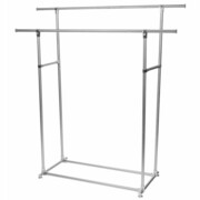 Perel Podwójny wieszak na ubrania, 145 x 50 x 155 cm, 75 kg, MP62 Perel MP62