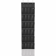 Leifheit Organizer na buty, 24 kieszenie, czarny, 47,5x5x165,8 cm Leifheit 80015