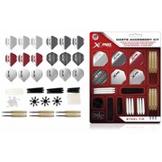 XQmax Darts Zestaw rzutek, 90 części, 23 g, steeltip, QD7000700 XQmax Darts QD7000700