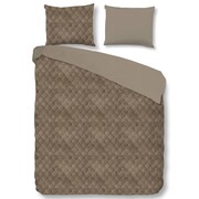 Descanso Zestaw pościeli 9310-K 140 x 200/220 cm, szarobrązowy Descanso 9310.86.01