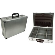 Brüder Mannesmann Walizka na narzędzia z organizerem, aluminium, 214-1 Brüder Mannesmann 214-1