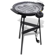 vidaXL Okrągły, elektryczny grill ogrodowy vidaXL 40978