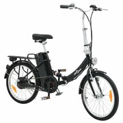 vidaXL Rower elektryczny składany z akumulatorem litowo-jonowym z aluminium vidaXL 90815