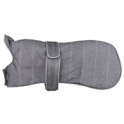 TRIXIE Zimowa kurtka dla psa Brest, rozmiar S, 35 cm, szara, 67812 TRIXIE 67812