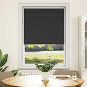 vidaXL Roleta okienna zaciemniająca czarna 100 x 175 cm vidaXL 240122