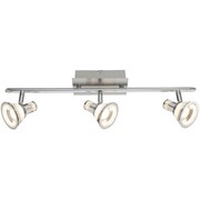 GLOBO Kinkiet LED TAKIRO, nikiel i akryl, 56956-3 GLOBO 56956-3