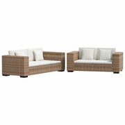 vidaXL Zestaw kanap ogrodowych 2+3, rattan vidaXL 274359