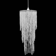 vidaXL Kryształowa lampa wisząca z abażurem 26 x 70 cm vidaXL 241118