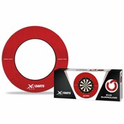 XQmax Darts Brzeg ochronny tarczy do darta EVA, czerwony, QD7300420 XQmax Darts QD7300420