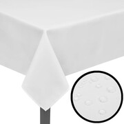 vidaXL 5 Białych obrusów 190 x 130 cm vidaXL 130803