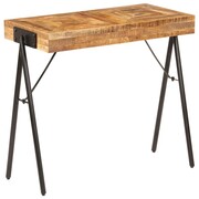 vidaXL Stolik typu konsola z litego drewna mango, 80 x 40 x 75 cm vidaXL 246339