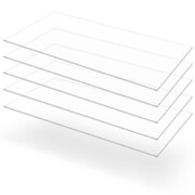 vidaXL Przezroczyste płyty akrylowe, 5 szt., 60 x 120 cm, 6 mm vidaXL 143527