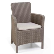 Allibert Krzesło ogrodowe Trenton, cappuccino, 226454 Allibert 226454