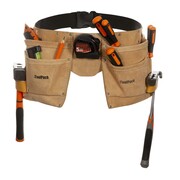 Toolpack Pas narzędziowy z dwiema torebkami Superior, skórzany 366.004 Toolpack 366.004