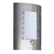 Smartwares Kinkiet z czujnikiem PIR, chrom, 60 W, 5000.086 Smartwares 10.009.20