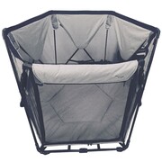 Bo Jungle Składany kojec dla dziecka, szary 120x75x140 cm B700400 Bo Jungle B700400