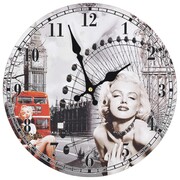 vidaXL Zegar ścienny w stylu vintage Marilyn Monroe, 30 cm vidaXL 50628