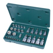 Brüder Mannesmann 29-częściowy zestaw nasadek i bitów Torx, 189/29 Brüder Mannesmann 189/29