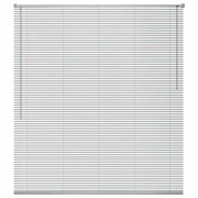 vidaXL Żaluzja aluminiowa, srebrna 100x160 cm vidaXL 242812