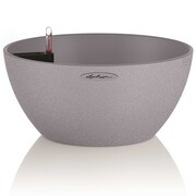 LECHUZA Donica CUBETO Color 40 ALL-IN-ONE, kolor kamienny szary, 13840 LECHUZA 13840