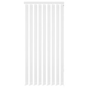 vidaXL Żaluzje pionowe z białego materiału 150x250 cm vidaXL 242847