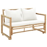 vidaXL Ławka ogrodowa, bambus, 115x65x72 cm vidaXL 43157