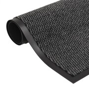 vidaXL Prostokątna wycieraczka przed drzwi 90 x 150 cm, antracytowa vidaXL 132714