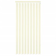 vidaXL Żaluzje pionowe z kremowego materiału 150x250 cm vidaXL 242839
