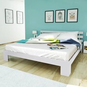 vidaXL Łóżko sosnowe białe 200 x 160 cm vidaXL 242506