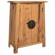 vidaXL Szafka do łazienki, lite drewno sosnowe z odzysku, 59x32x80 cm vidaXL 246037