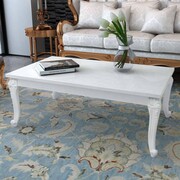 vidaXL Stolik do kawy, biały, wysoki połysk 120x70x42 cm vidaXL 243381