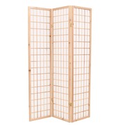 vidaXL Parawan 3-panelowy w stylu japońskim, 120x170 cm, naturalny vidaXL 245901