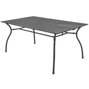 vidaXL Ogrodowy stół jadalniany, metalowa siatka, 150x90x72 cm vidaXL 42723