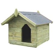 vidaXL Buda dla psa z otwieranym dachem, impregnowane drewno FSC vidaXL 45149